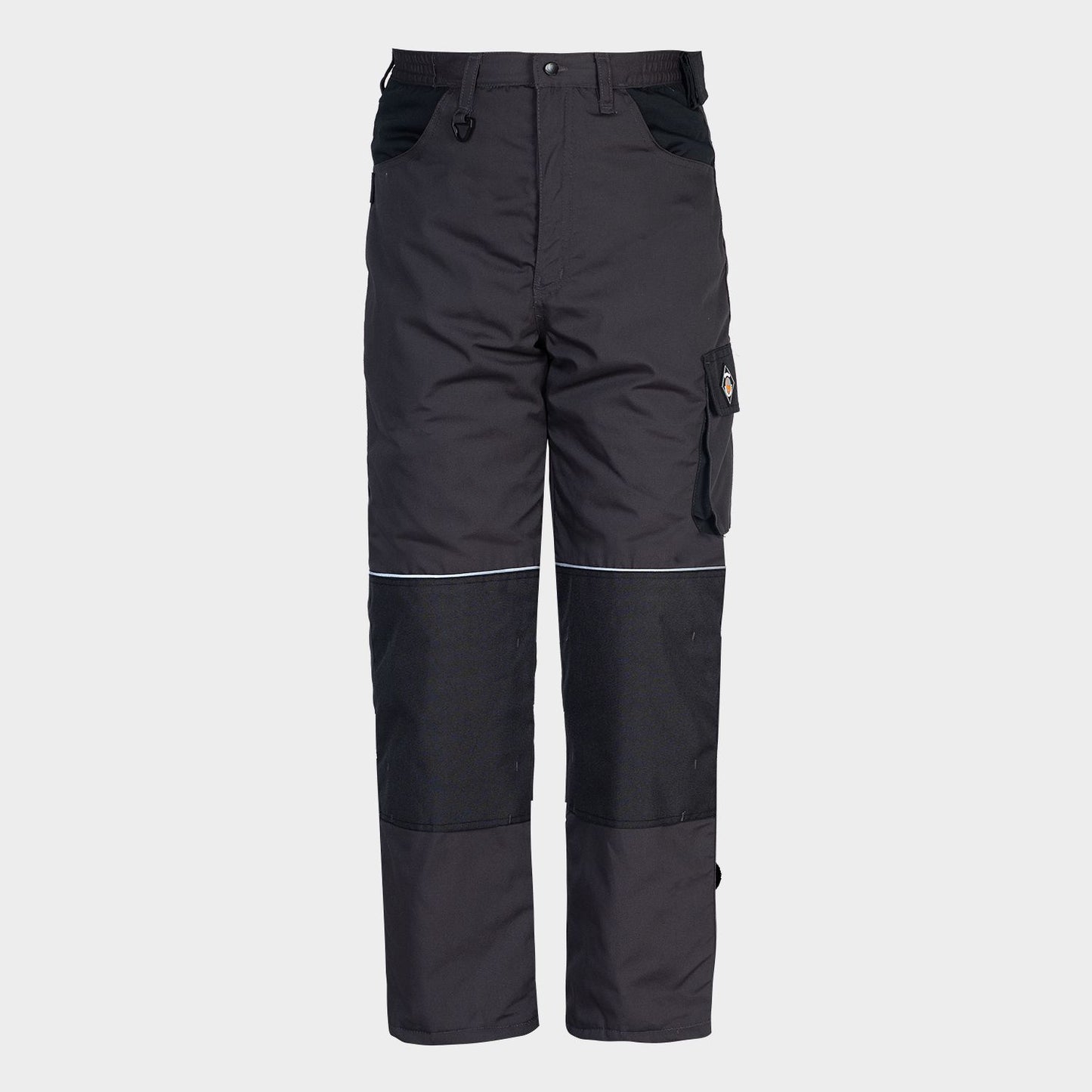 Work trousers KASTOR T/C WINTER GREY/BLACK - 1
