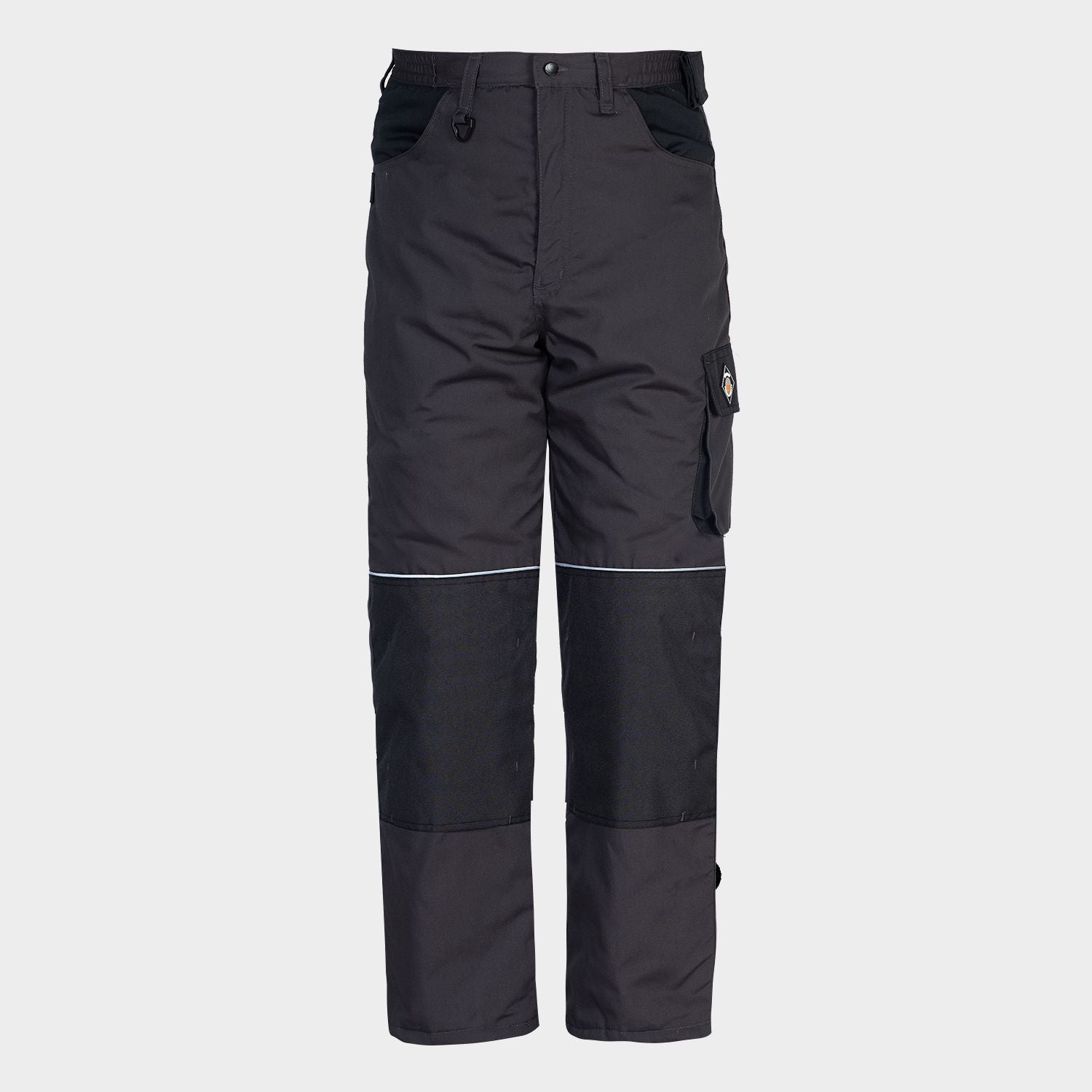 Work trousers KASTOR T/C WINTER GREY/BLACK - 1