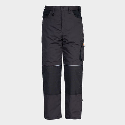 Work trousers KASTOR T/C WINTER GREY/BLACK - 1