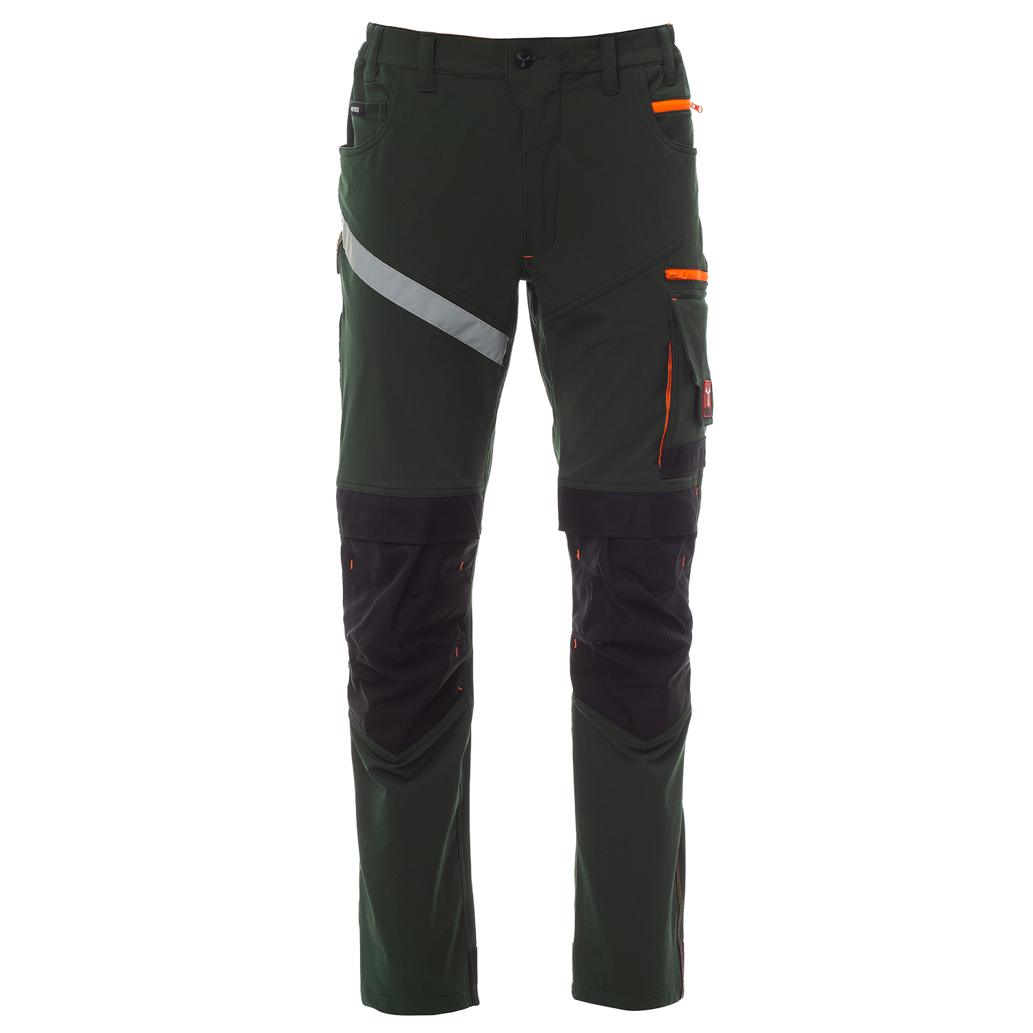 Παντελόνι εργασίας PAYPER NEXT 4W GREEN/BLACK - 1