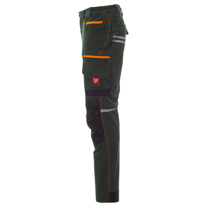 Παντελόνι εργασίας PAYPER NEXT 4W GREEN/BLACK - 4