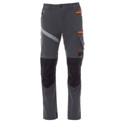 Work trousers PAYPER NEXT 4W GREY/BLACK - 1