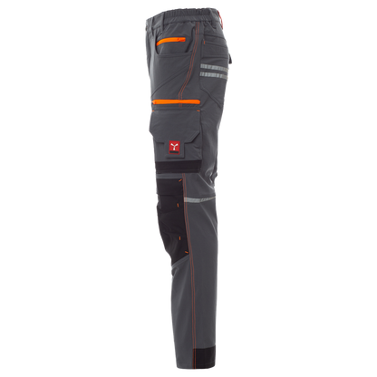 Work trousers PAYPER NEXT 4W GREY/BLACK - 4