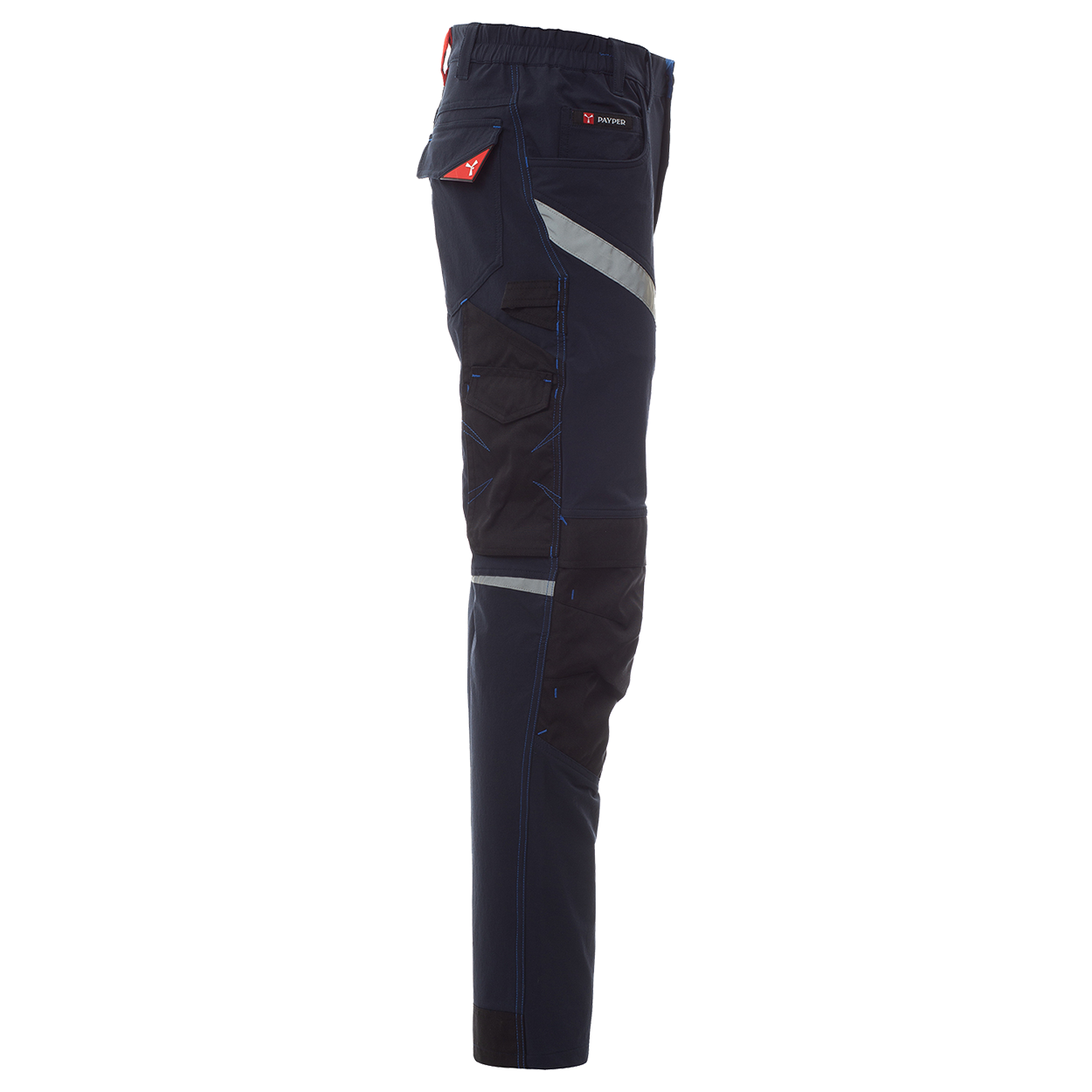 Work trousers PAYPER NEXT 4W NAVY BLUE/BLACK - 3