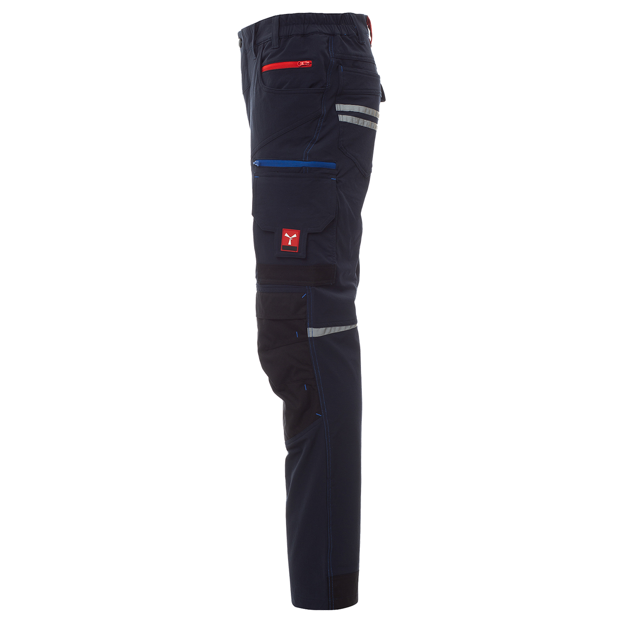 Work trousers PAYPER NEXT 4W NAVY BLUE/BLACK - 4