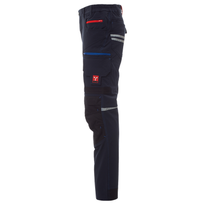 Work trousers PAYPER NEXT 4W NAVY BLUE/BLACK - 4