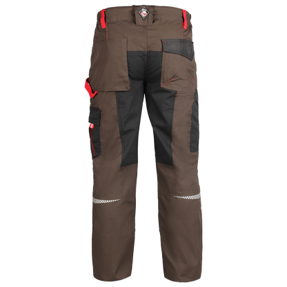 Work trousers PRISMA BROWN - 2