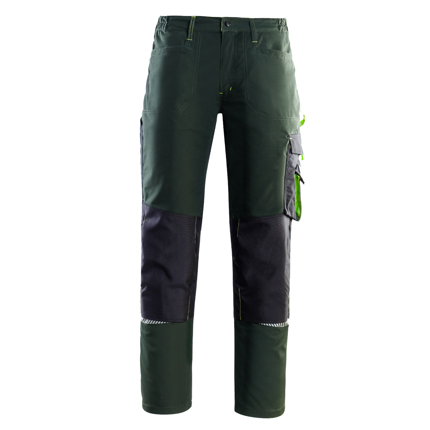 Work trousers PRISMA GREEN/BLACK - 1