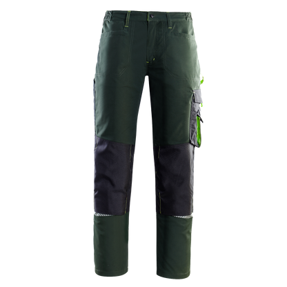 Work trousers PRISMA GREEN/BLACK - 1
