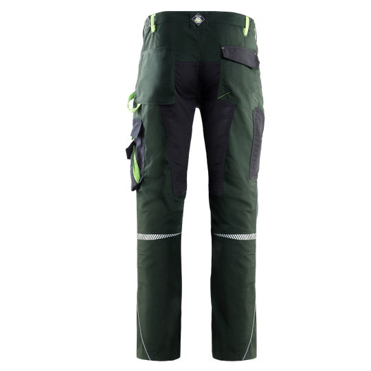 Pantaloni de lucru PRISMA VERDE/NEGRU - 2