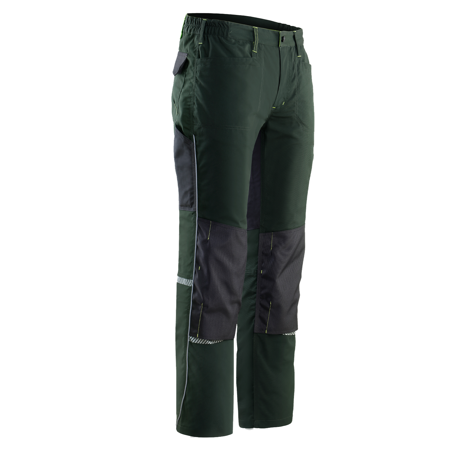 Work trousers PRISMA GREEN/BLACK - 3