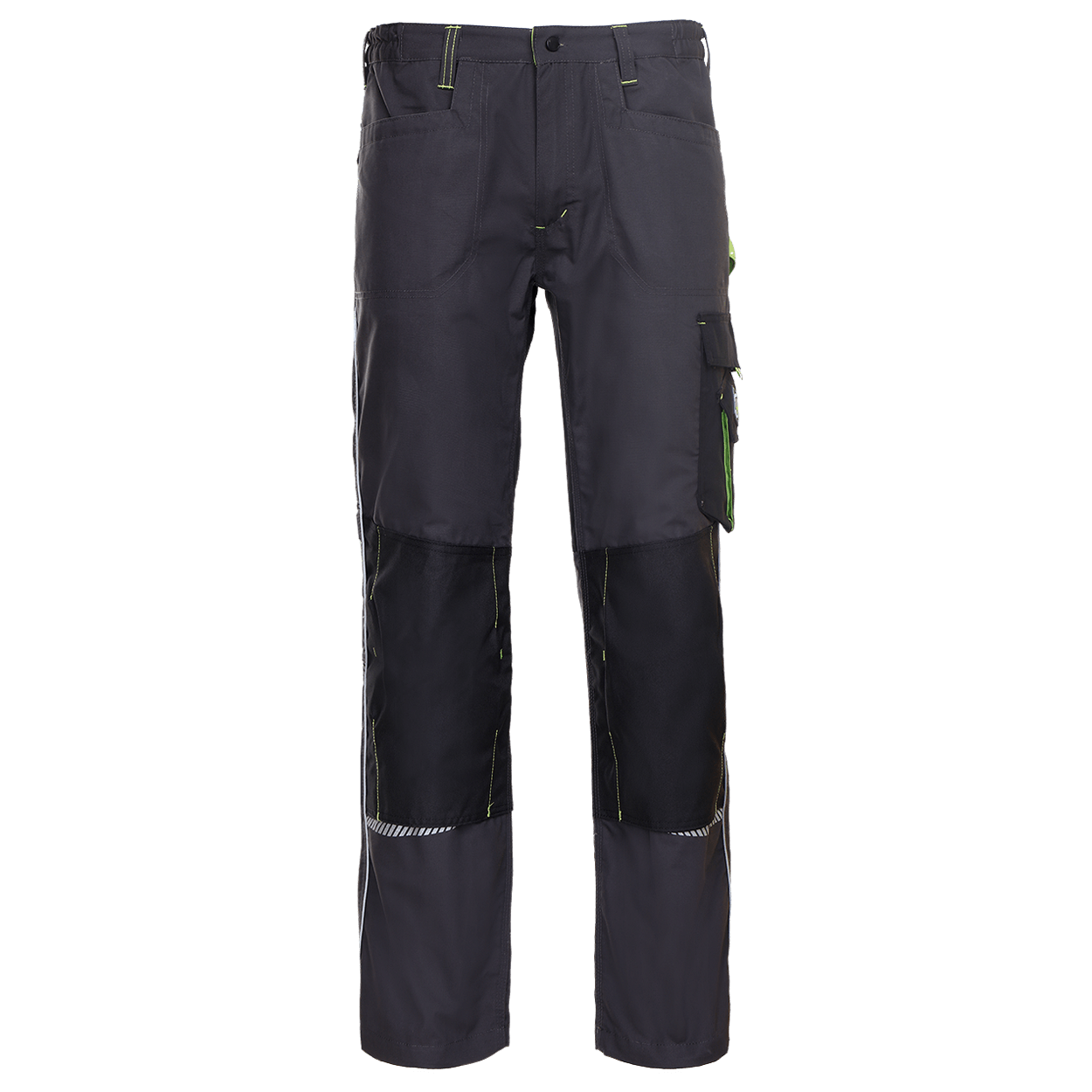 Работен панталон PRISMA GREY/GREEN - 1