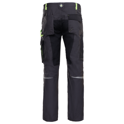 Работен панталон PRISMA GREY/GREEN - 2