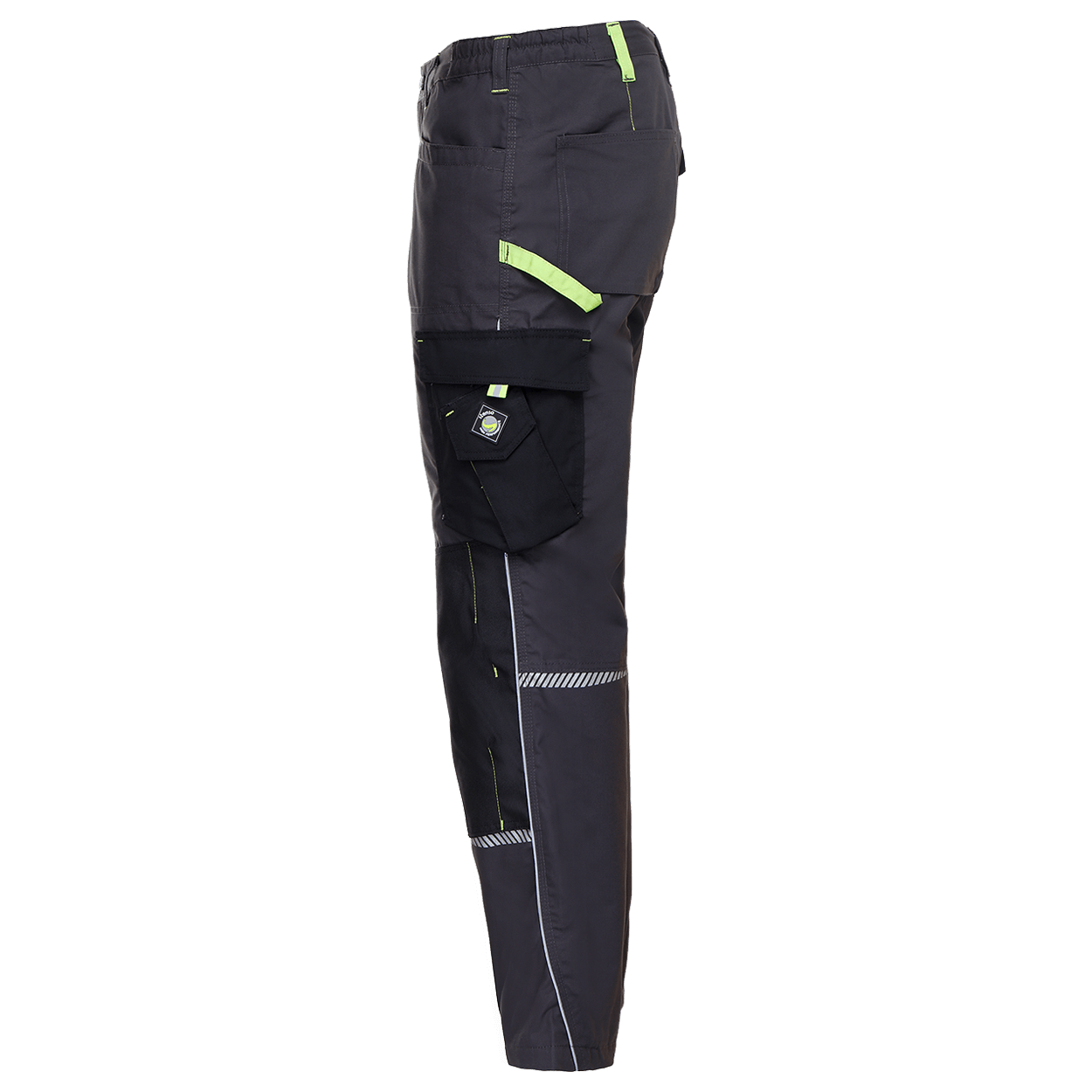 Работен панталон PRISMA GREY/GREEN - 4
