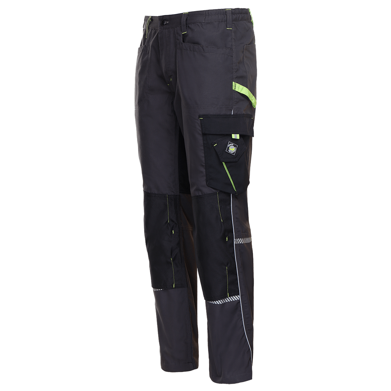 Работен панталон PRISMA GREY/GREEN - 5
