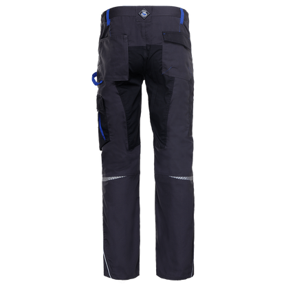 Work trousers PRISMA GREY/ROYAL BLUE - 2