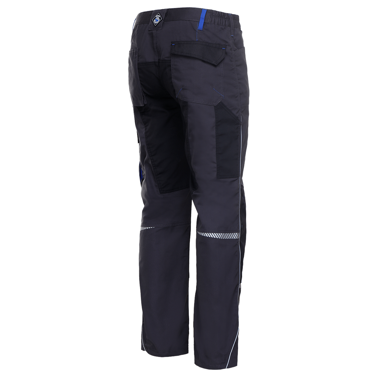 Work trousers PRISMA GREY/ROYAL BLUE - 5