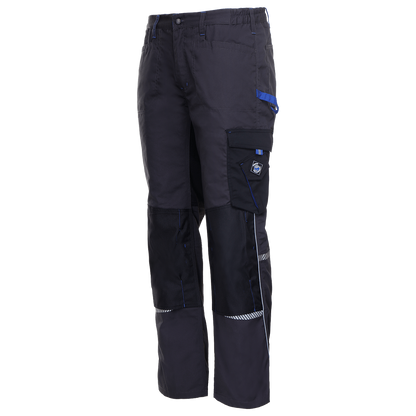Work trousers PRISMA GREY/ROYAL BLUE - 6