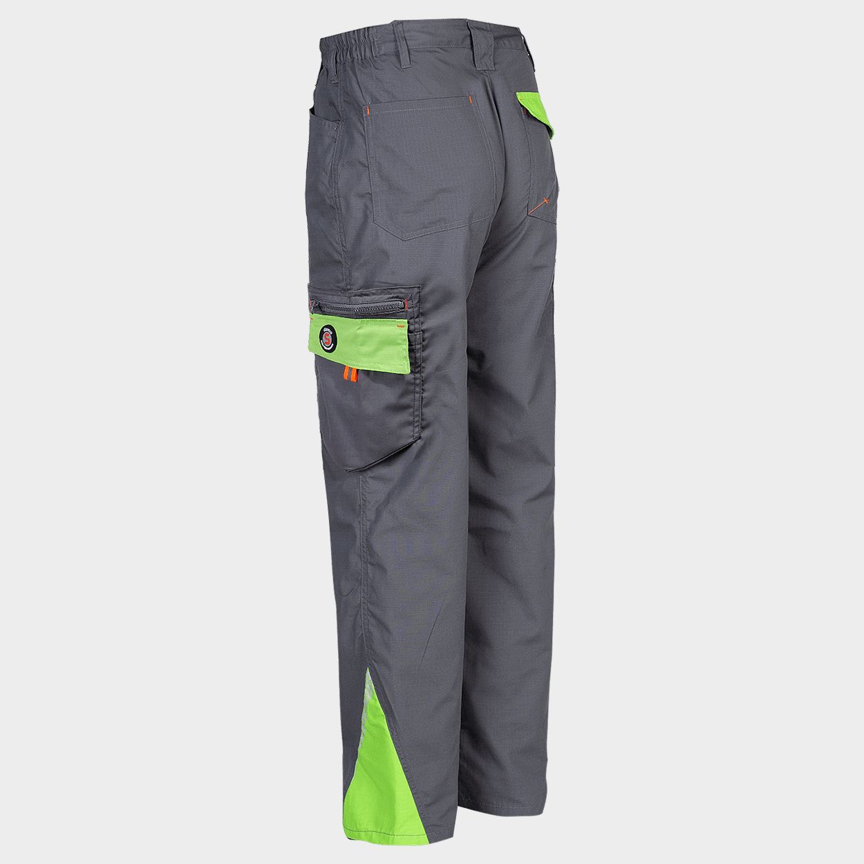 Work trousers PRISMA LIGHT STRETCH GREY/GREEN - 5