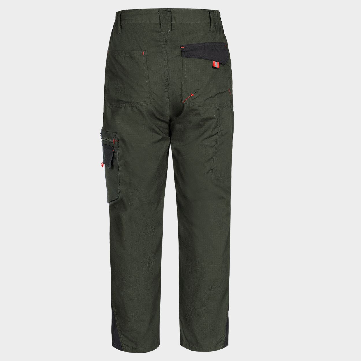 Pantaloni de lucru PRISMA LIGHT STRETCH KAKI/NEGRU - 2