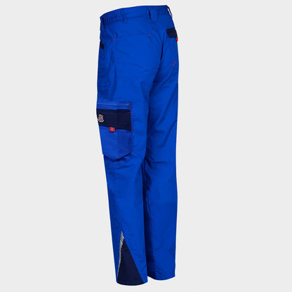 Work trousers PRISMA LIGHT STRETCH ROYAL BLUE/NAVY - 4