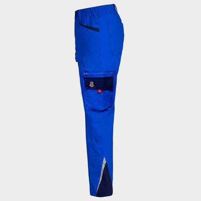 Work trousers PRISMA LIGHT STRETCH ROYAL BLUE/NAVY - 5
