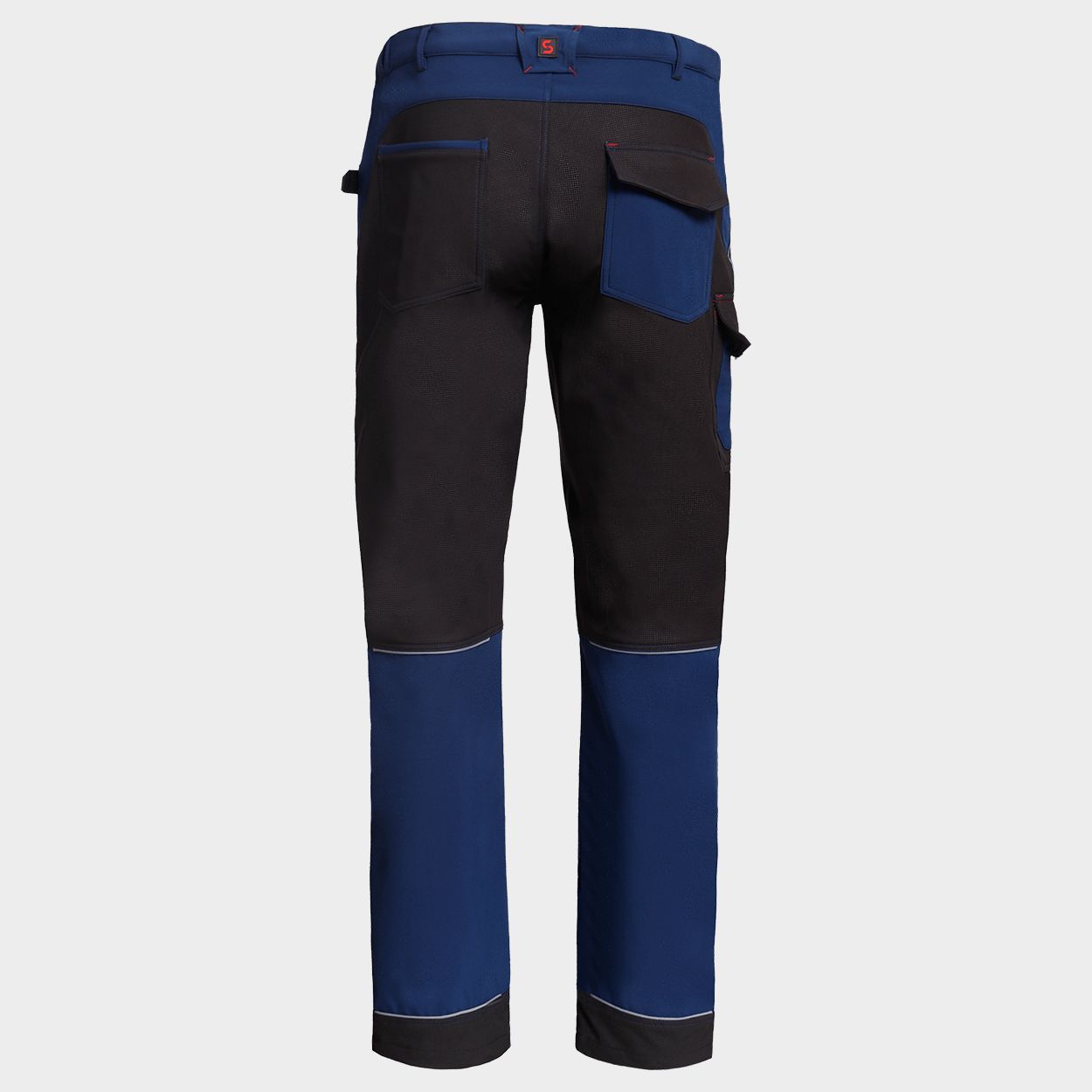 Pantaloni de lucru PRISMA SOFTSHELL 2.0 ALBASTRU NEGRU/ÎNCHIS - 4