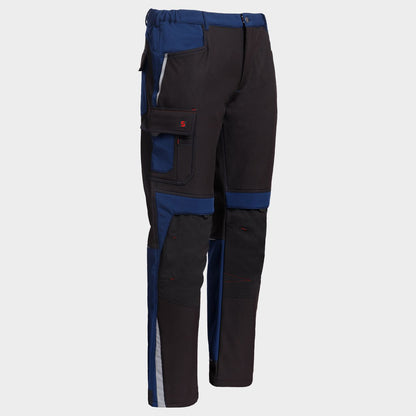 Pantaloni de lucru PRISMA SOFTSHELL 2.0 ALBASTRU NEGRU/ÎNCHIS - 7