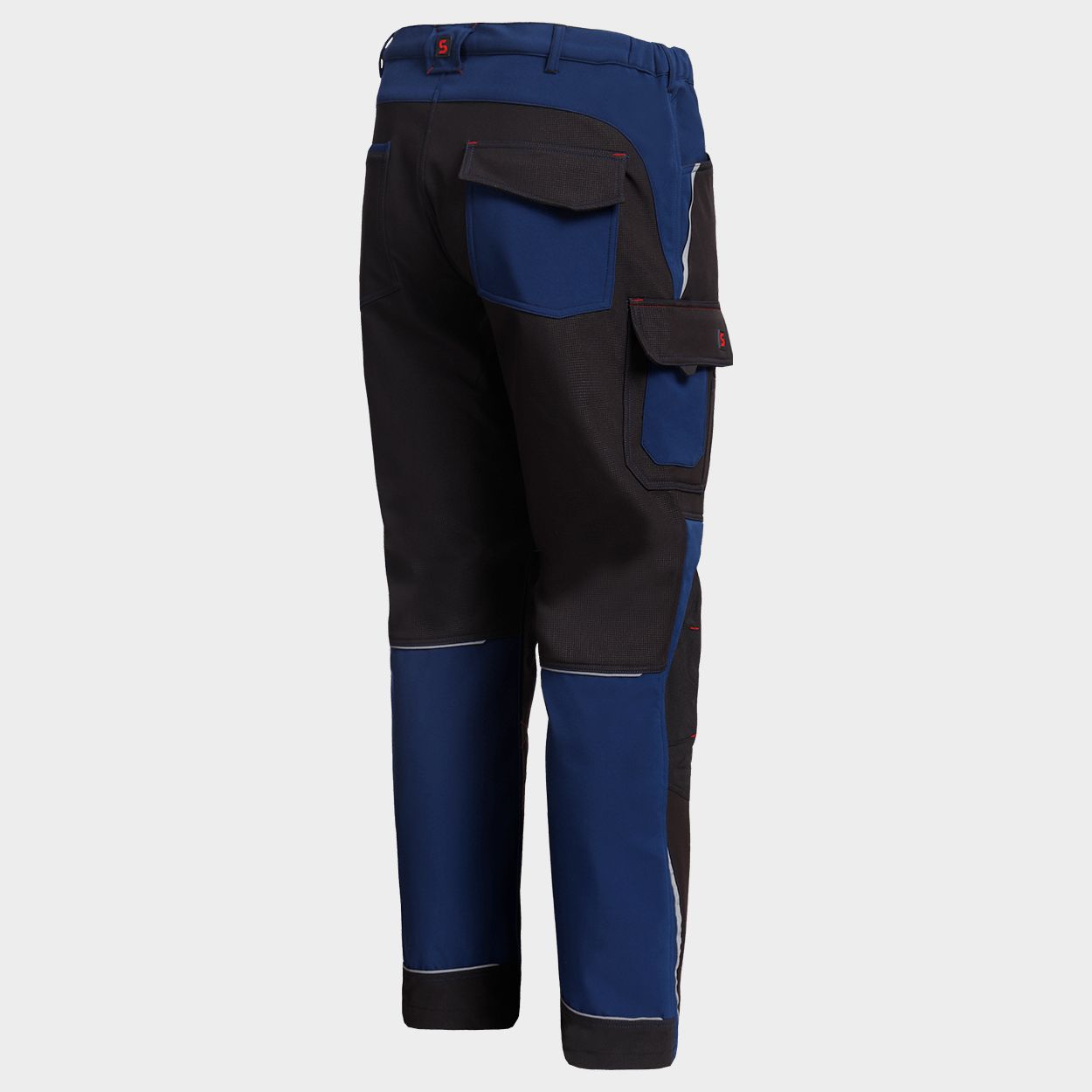 Pantaloni de lucru PRISMA SOFTSHELL 2.0 ALBASTRU NEGRU/ÎNCHIS - 8