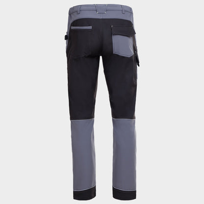Work trousers PRISMA SOFTSHELL 2.0 BLACK/GREY - 4
