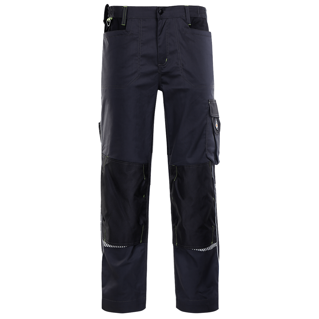 Work trousers PRISMA SPANDEX GREY/BLACK - 1