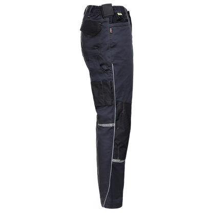 Work trousers PRISMA SPANDEX GREY/BLACK - 3