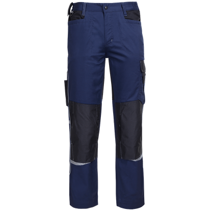 Work trousers PRISMA SPANDEX NAVY BLUE/BLACK - 1