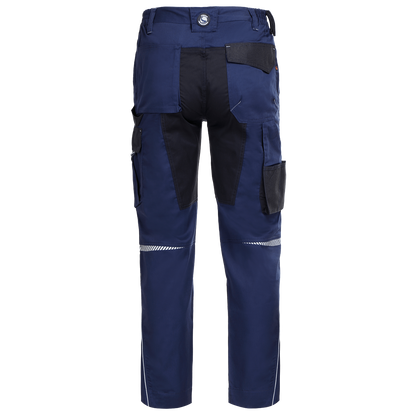 Work trousers PRISMA SPANDEX NAVY BLUE/BLACK - 2
