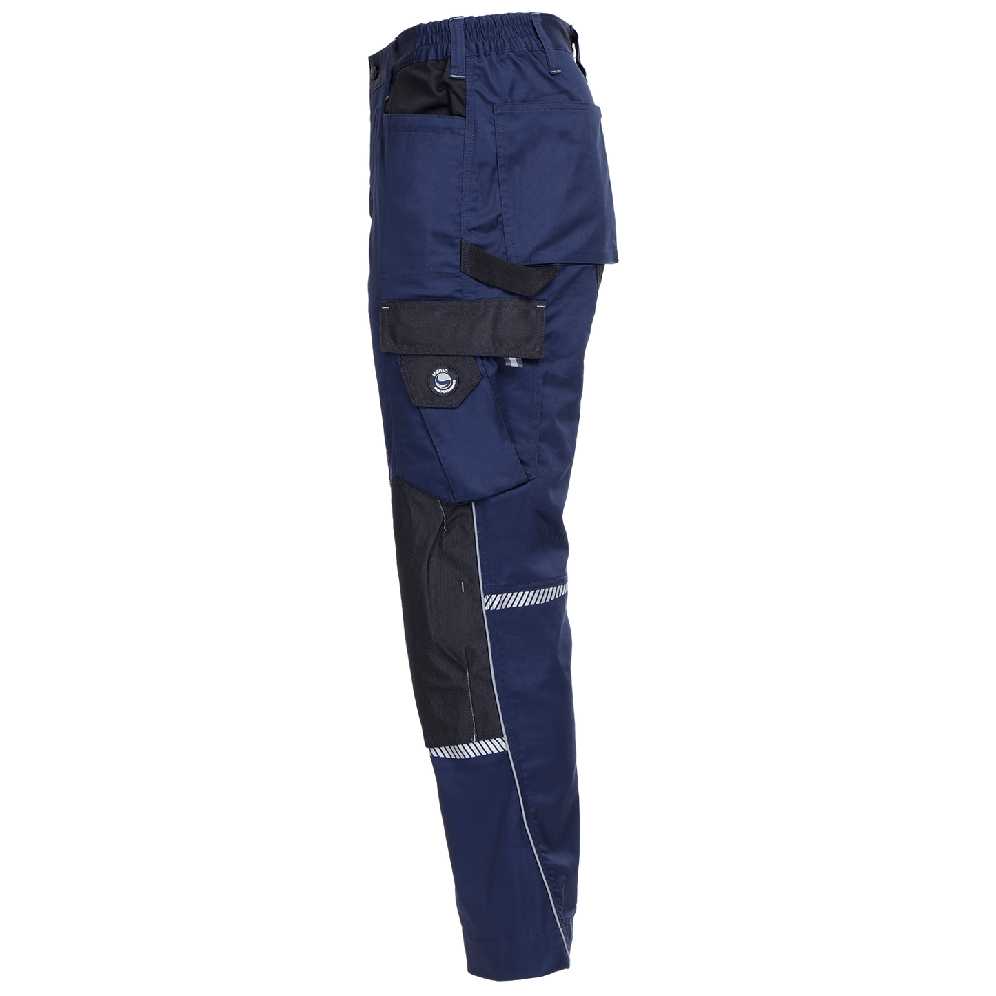 Work trousers PRISMA SPANDEX NAVY BLUE/BLACK - 4