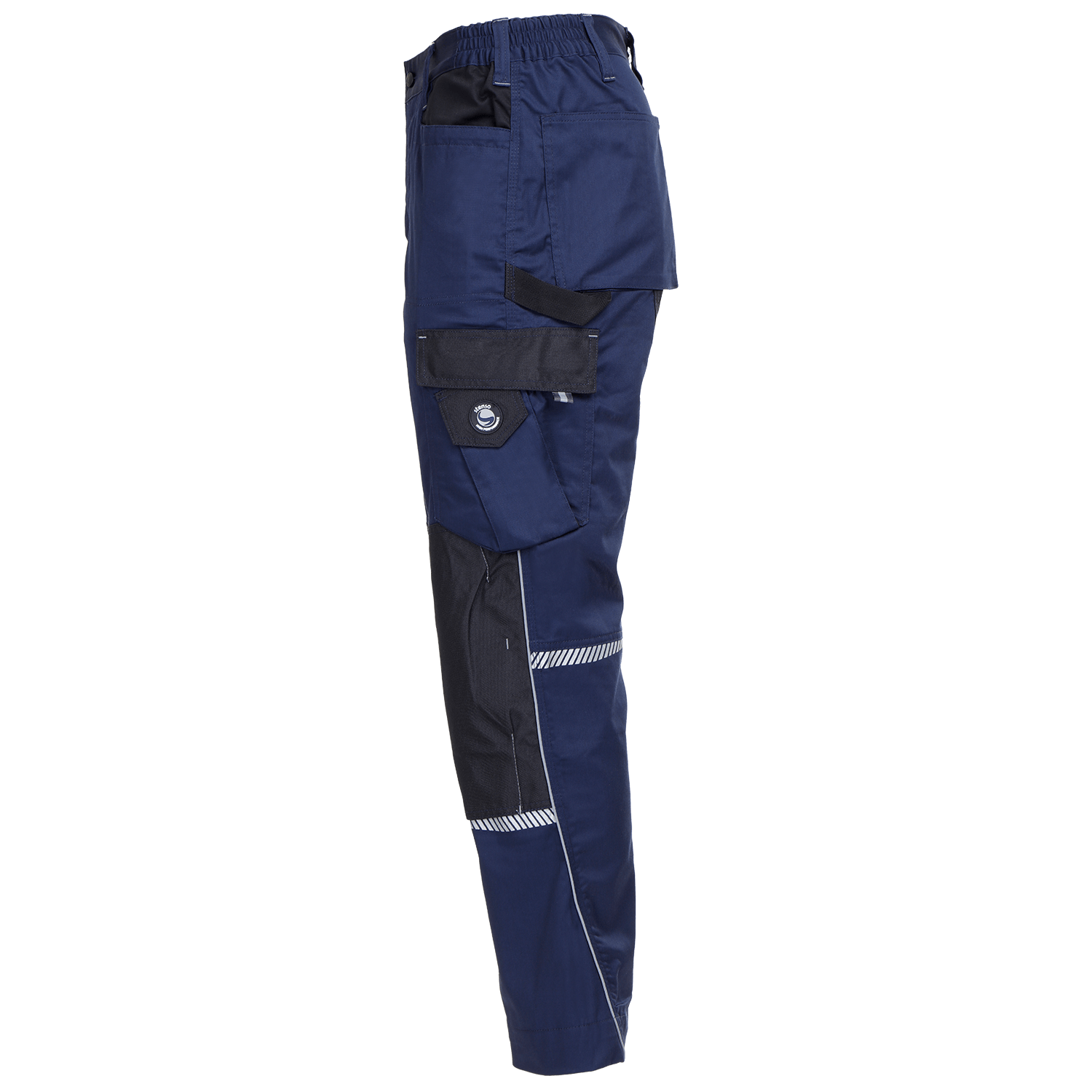 Work trousers PRISMA SPANDEX NAVY BLUE/BLACK - 4