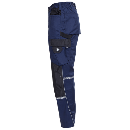 Work trousers PRISMA SPANDEX NAVY BLUE/BLACK - 4