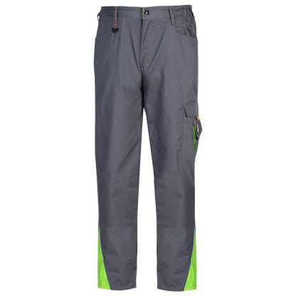 Work trousers PRISMA SUMMER GREY/GREEN - 1