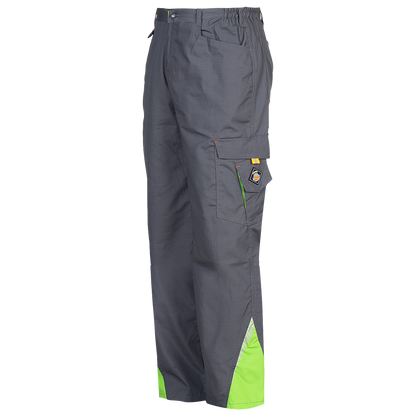 Work trousers PRISMA SUMMER GREY/GREEN - 3