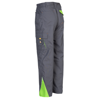 Work trousers PRISMA SUMMER GREY/GREEN - 4