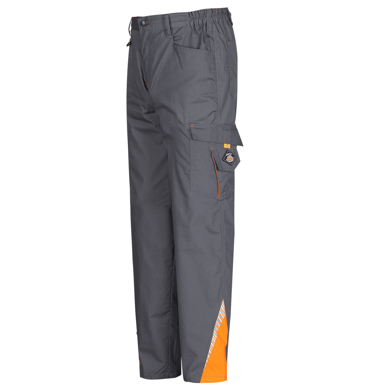 Work trousers PRISMA SUMMER GREY/ORANGE - 3