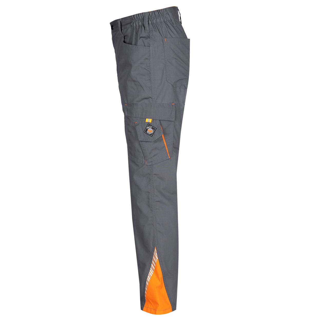 Work trousers PRISMA SUMMER GREY/ORANGE - 4