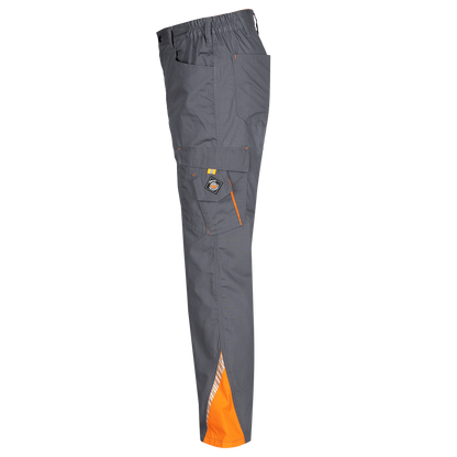 Work trousers PRISMA SUMMER GREY/ORANGE - 4