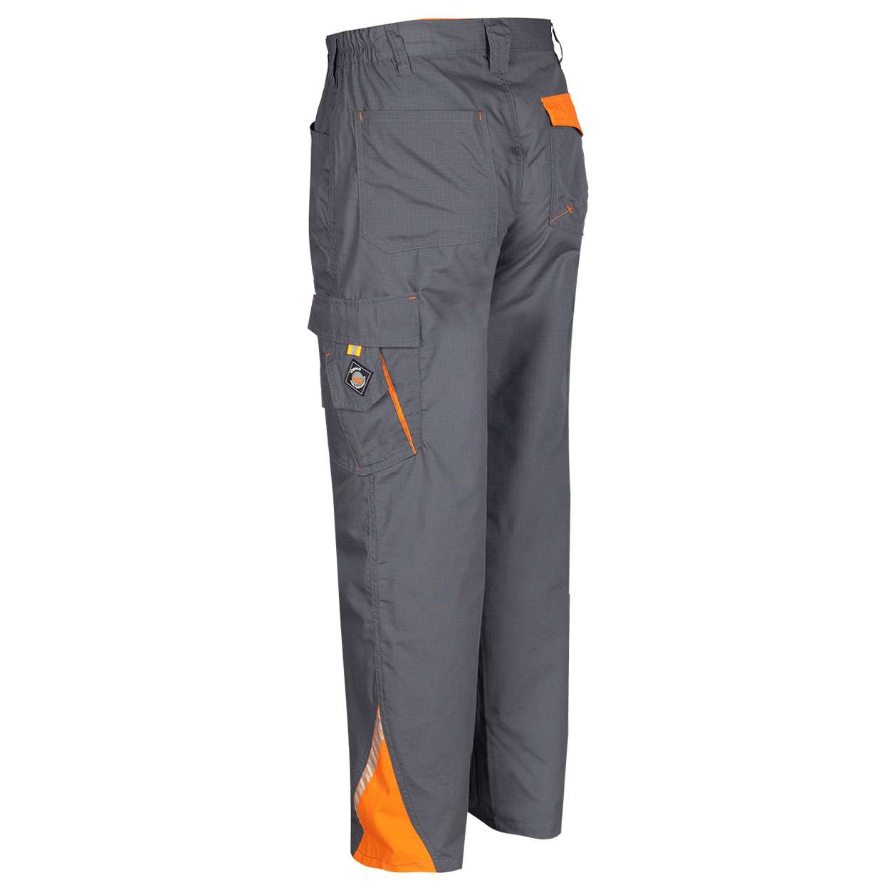 Work trousers PRISMA SUMMER GREY/ORANGE - 5