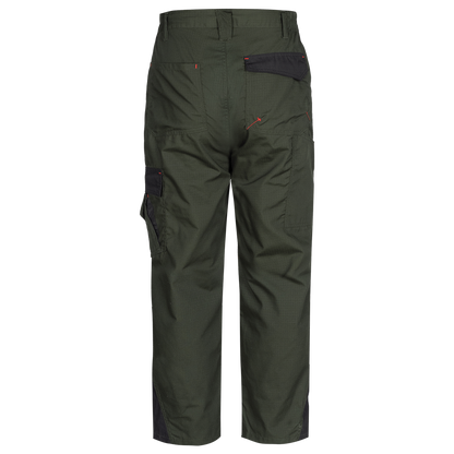 Work trousers PRISMA SUMMER OLIVE/BLACK - 2