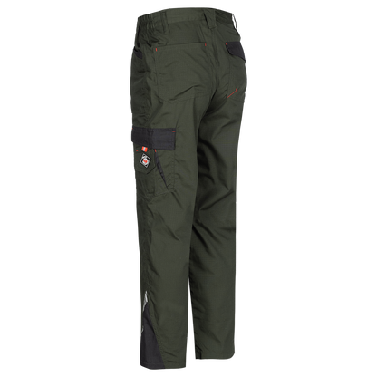 Work trousers PRISMA SUMMER OLIVE/BLACK - 5