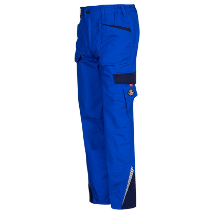 Work trousers PRISMA SUMMER ROYAL BLUE/NAVY - 4