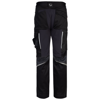 Pantaloni de lucru REVOLT 4STRETCH NEGRU/GRI ÎNCHIS/GRI - 3