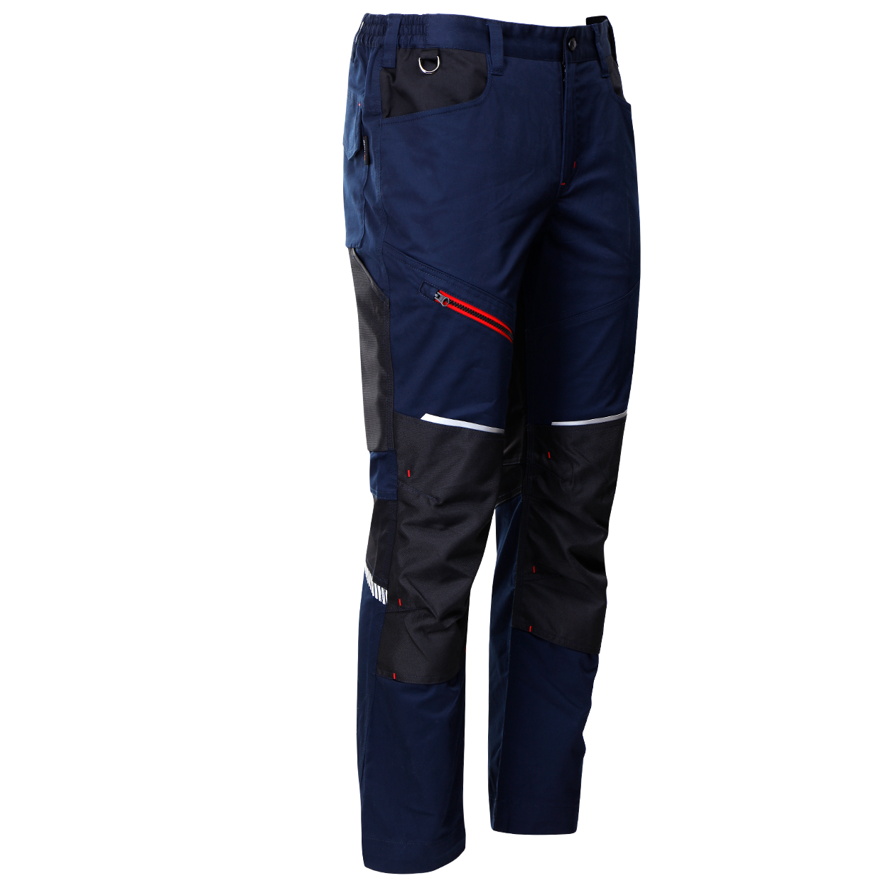 Pantaloni de lucru REVOLT 4STRETCH ALBASTRU MARIN/NEGRU - 7