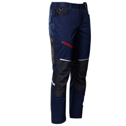 Pantaloni de lucru REVOLT 4STRETCH ALBASTRU MARIN/NEGRU - 7